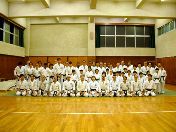 Stage de Karaté à Tokyo, juin 2004